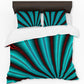 Turquoise Glow Duvet Cover Set