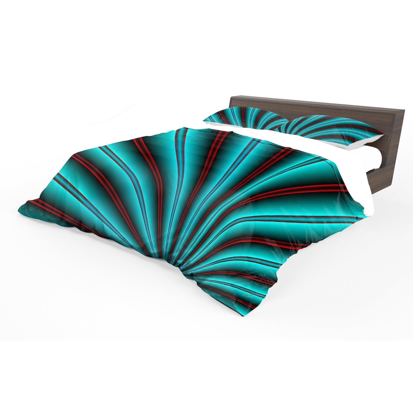 Turquoise Glow Duvet Cover Set