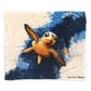 Turtle Baby Fleece Blanket by Wikus Schalkwyk