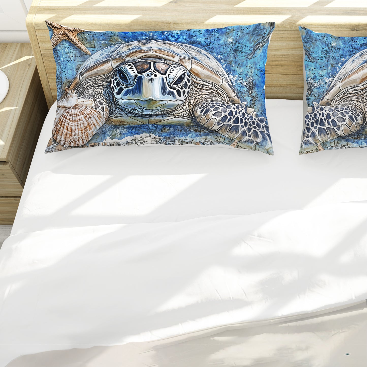 Turtle Ink Magic Duvet Cover Set