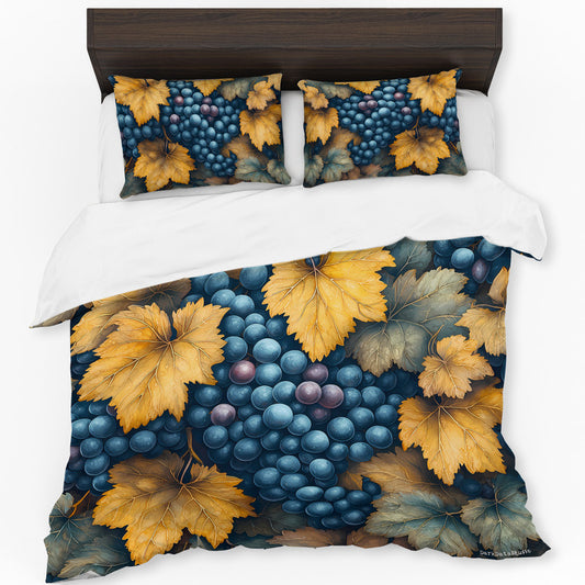 Twilight Vineyard Duvet Cover Set by Wikus Schalkwyk