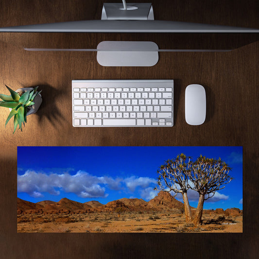 Twin Trees Large Desk Pad By Annette Heymans