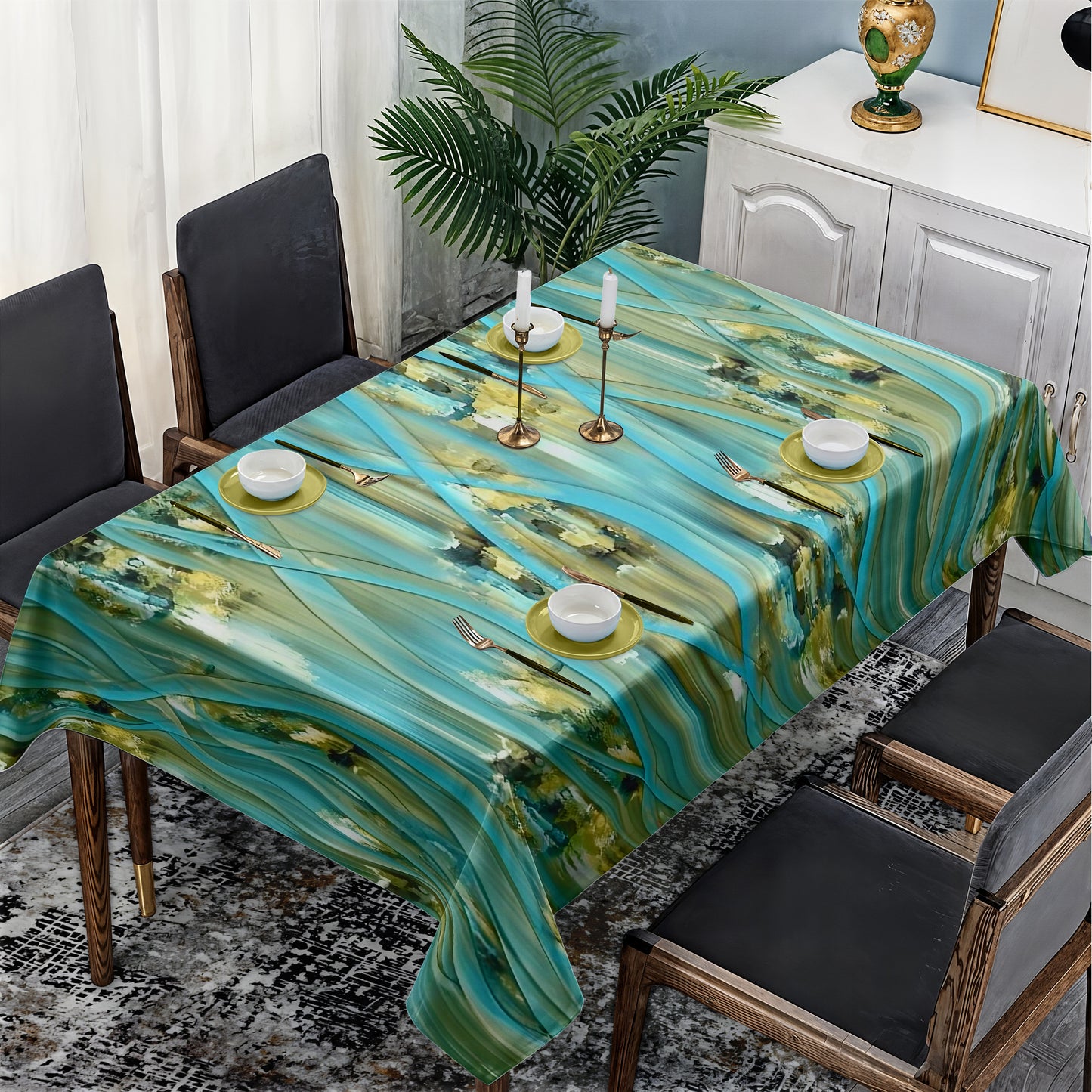 Twisted Rectangle Tablecloth