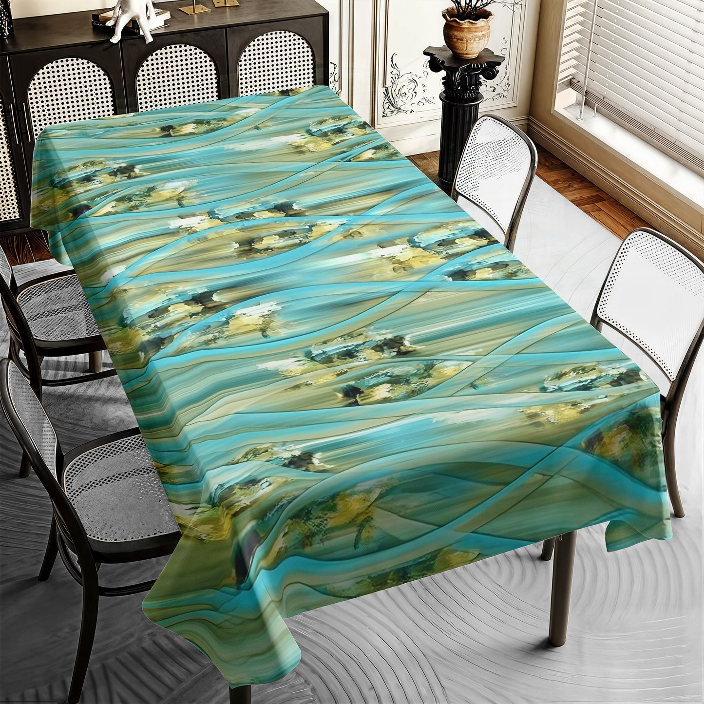 Twisted Rectangle Tablecloth