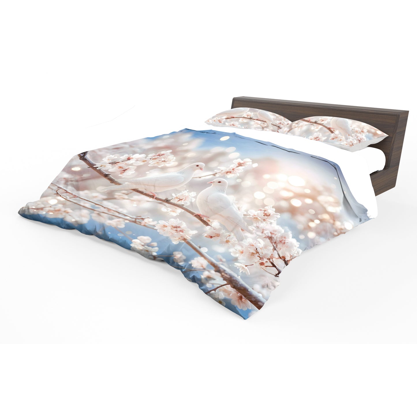 Two Souls in Flight Duvet Cover Set