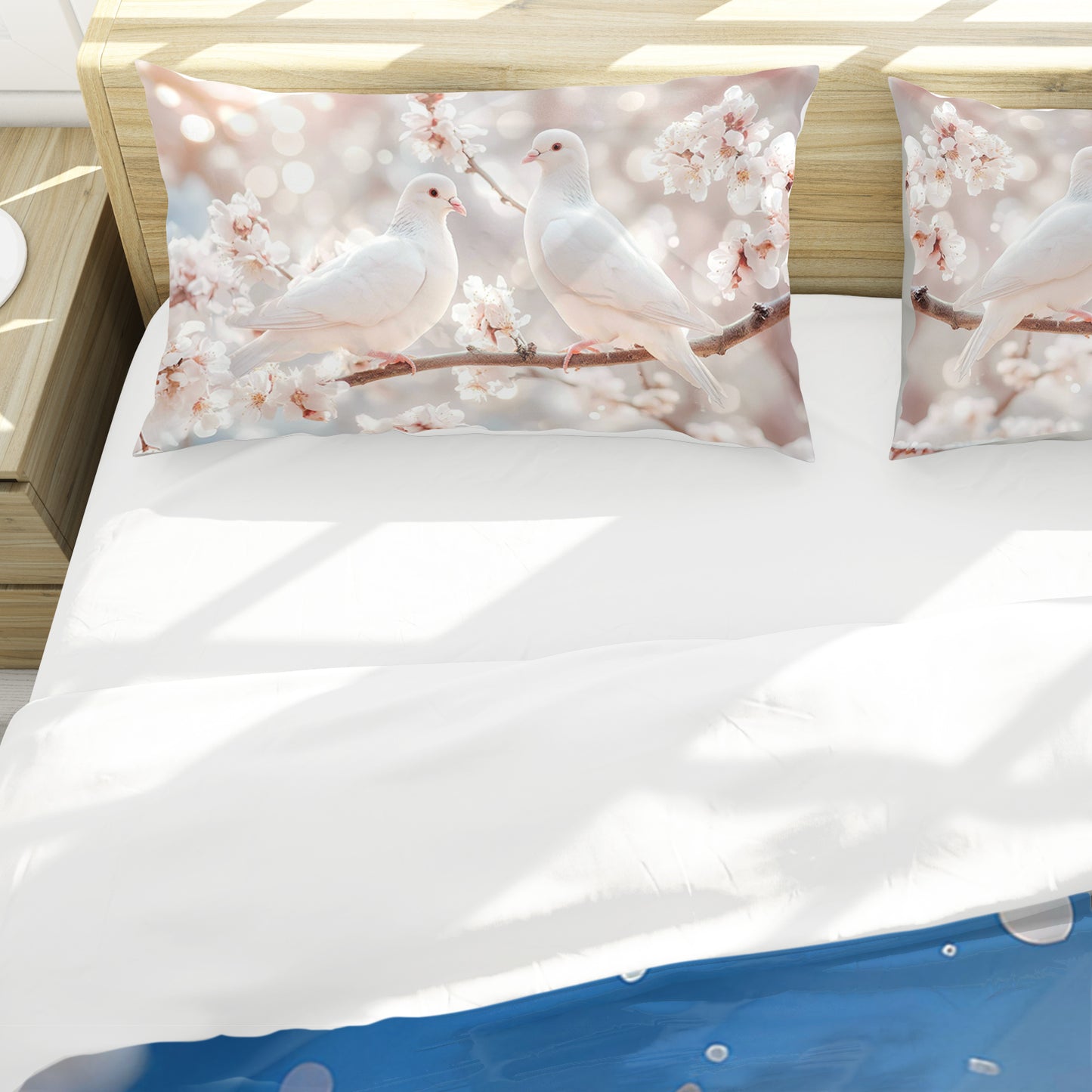 Two Souls in Flight Duvet Cover Set