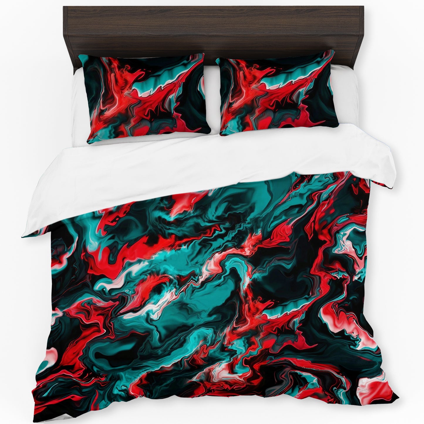 Two Tone Aurora Drift Duvet Cover Set