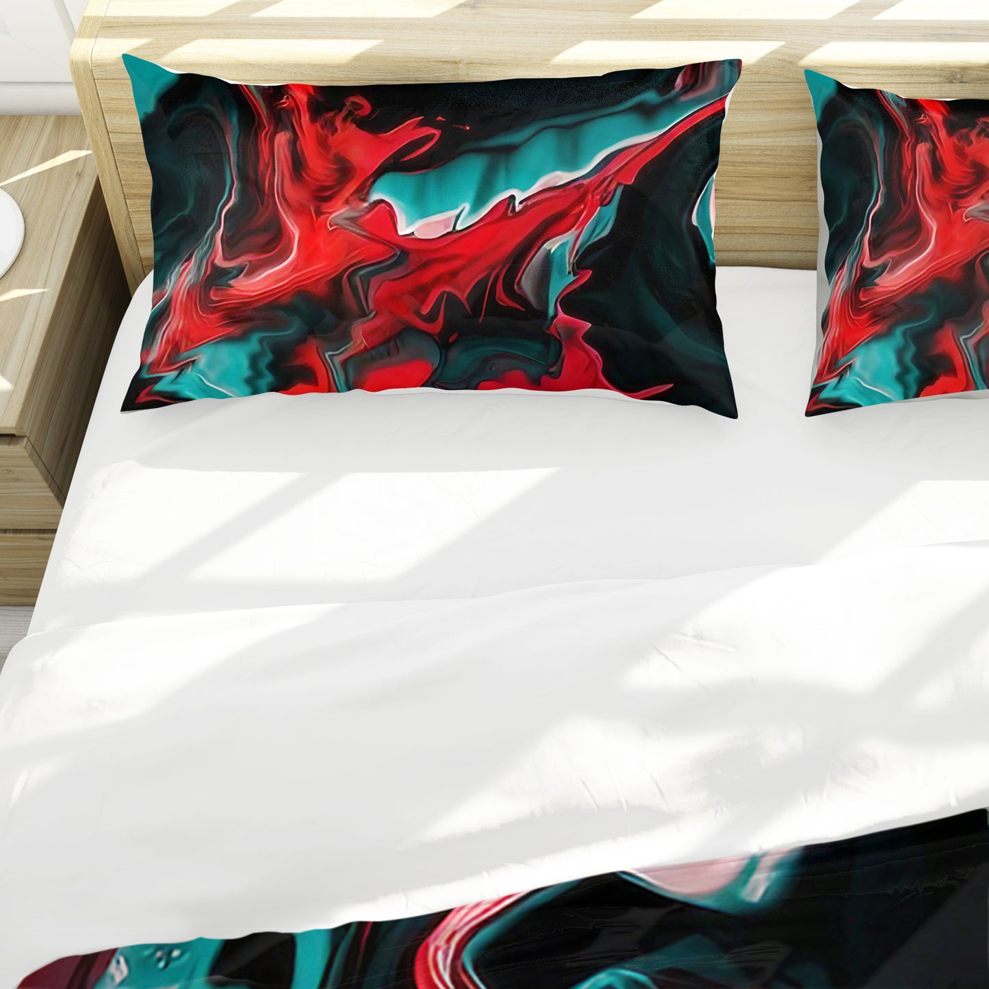 Two Tone Aurora Drift Duvet Cover Set