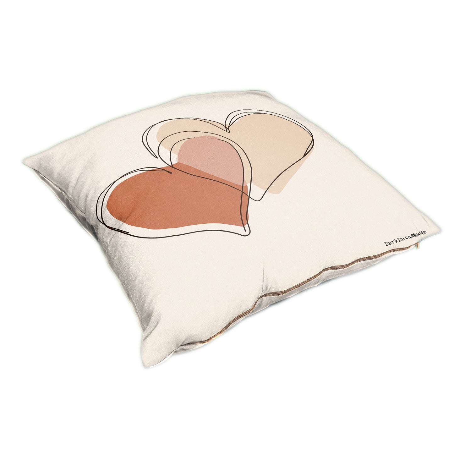Two overlapping hearts Luxury Scatter by Wikus Schalkwyk