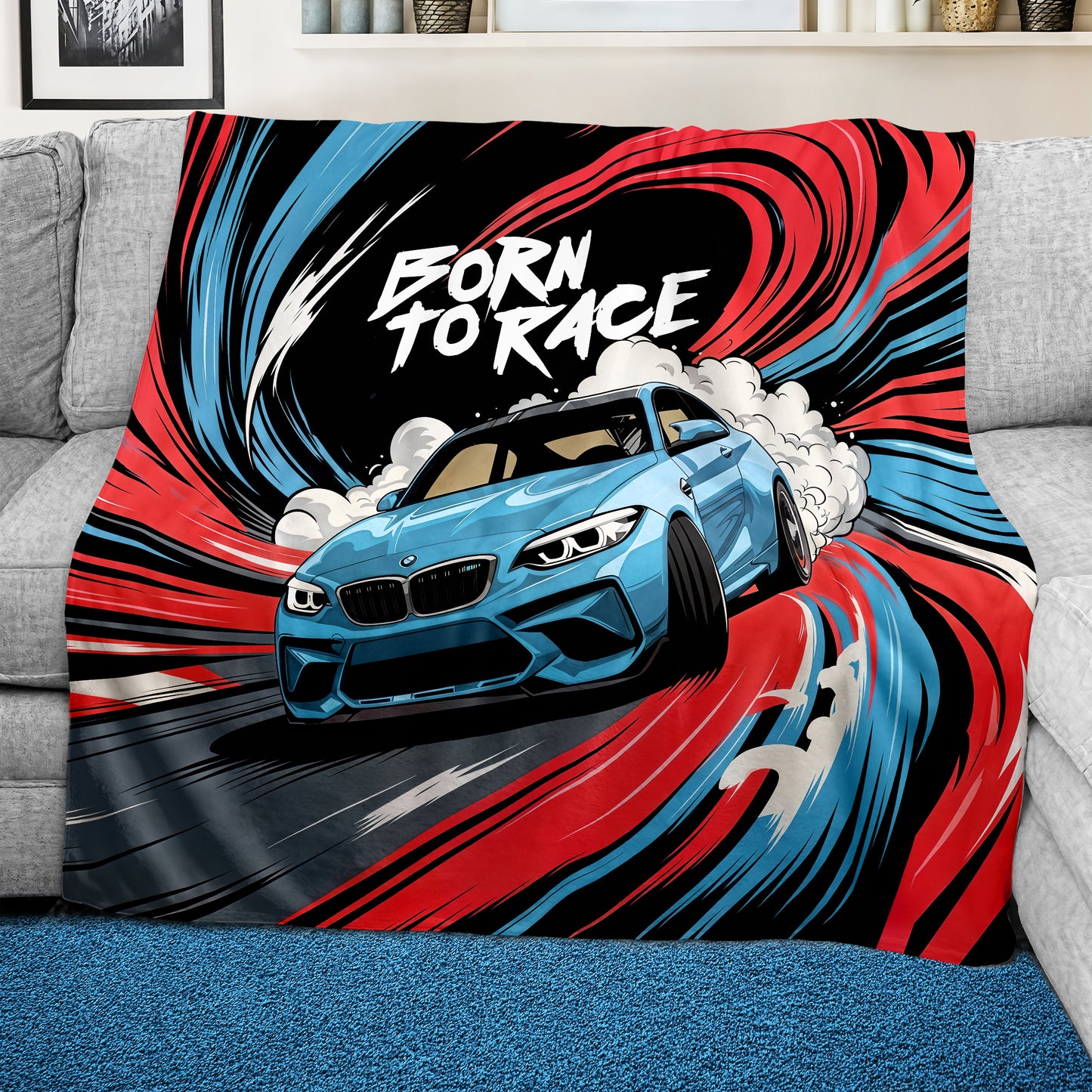 Ultimate Track Machine Light Weight Fleece Blanket