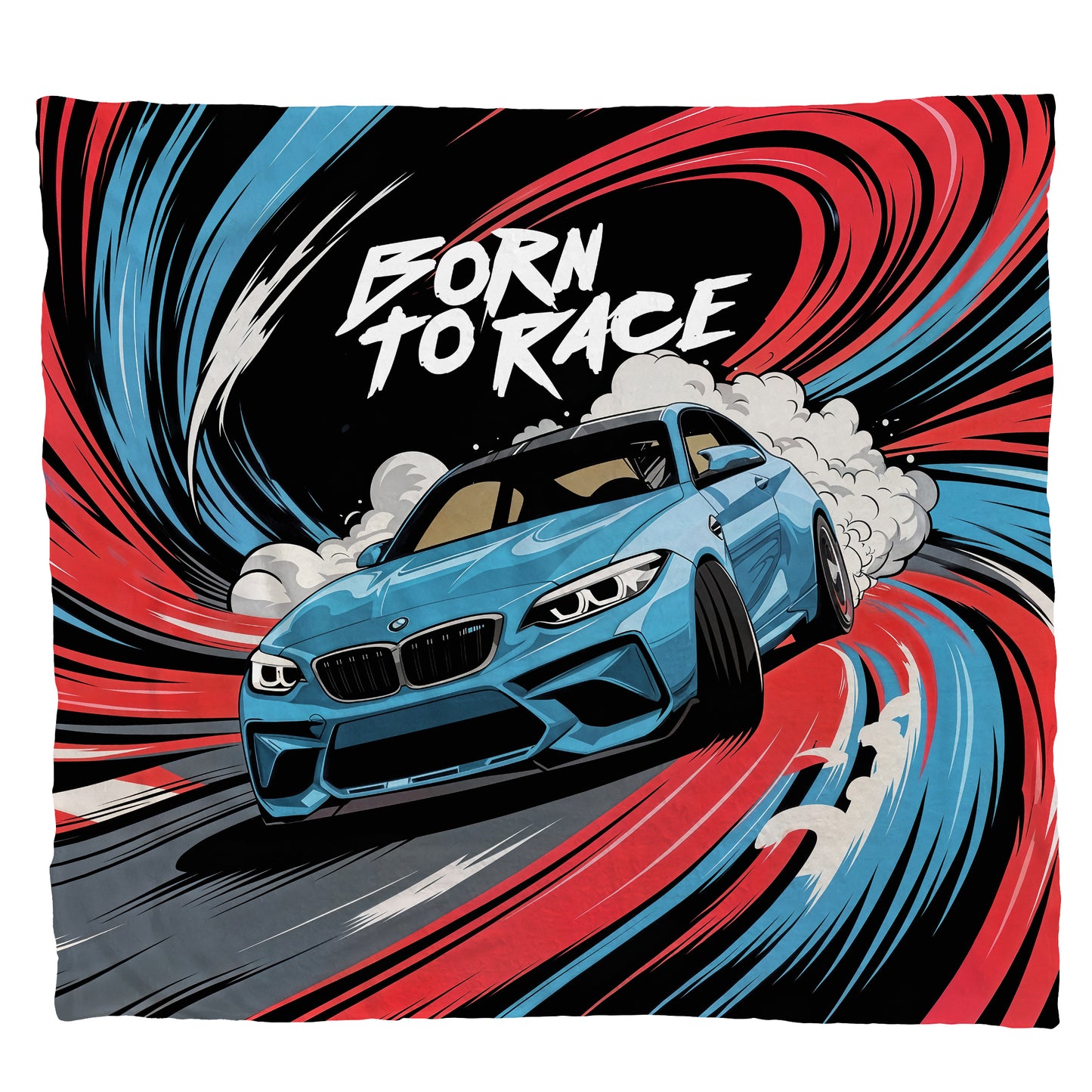 Ultimate Track Machine Light Weight Fleece Blanket