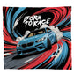 Ultimate Track Machine Light Weight Fleece Blanket