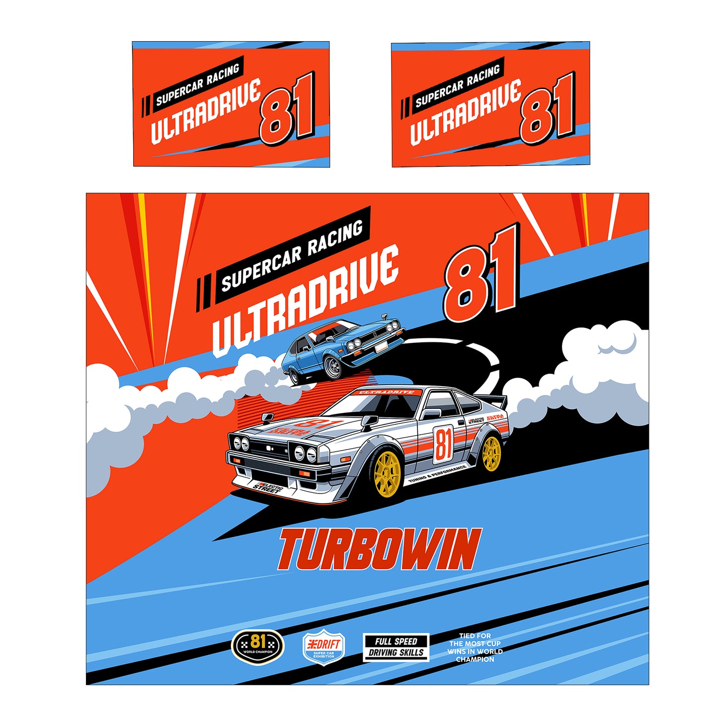 Ultradrive Racing Duvet Cover Set