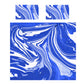 Ultramarine Currents Duvet Cover Set