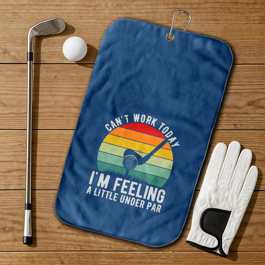 Under Par Golf Towel Set of 2