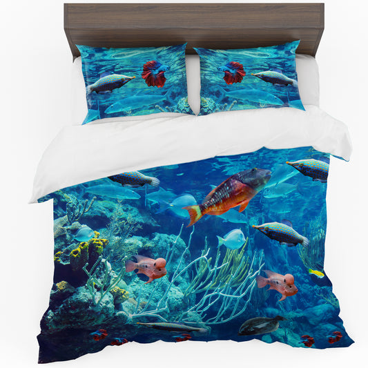 SPECIAL: Under The Sea Duvet Cover Set - Double
