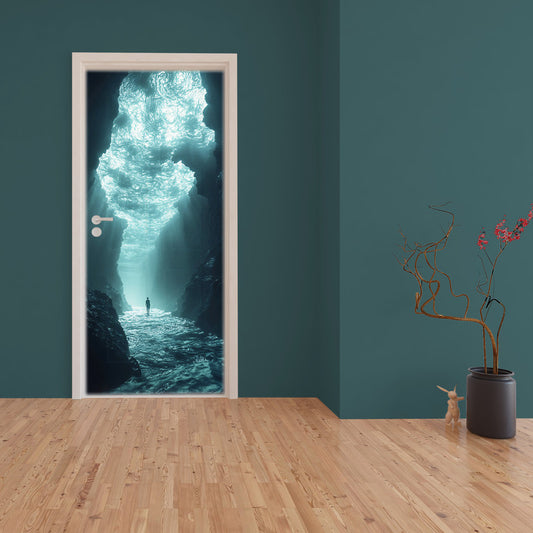 Underwater Experience Door Decoupage