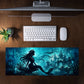 Underwater Castle Desk Pad
