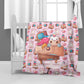 Unicorn Fun-Time Baby Fleece Blanket