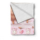 Unicorn Fun-Time Baby Fleece Blanket
