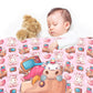Unicorn Fun-Time Baby Fleece Blanket