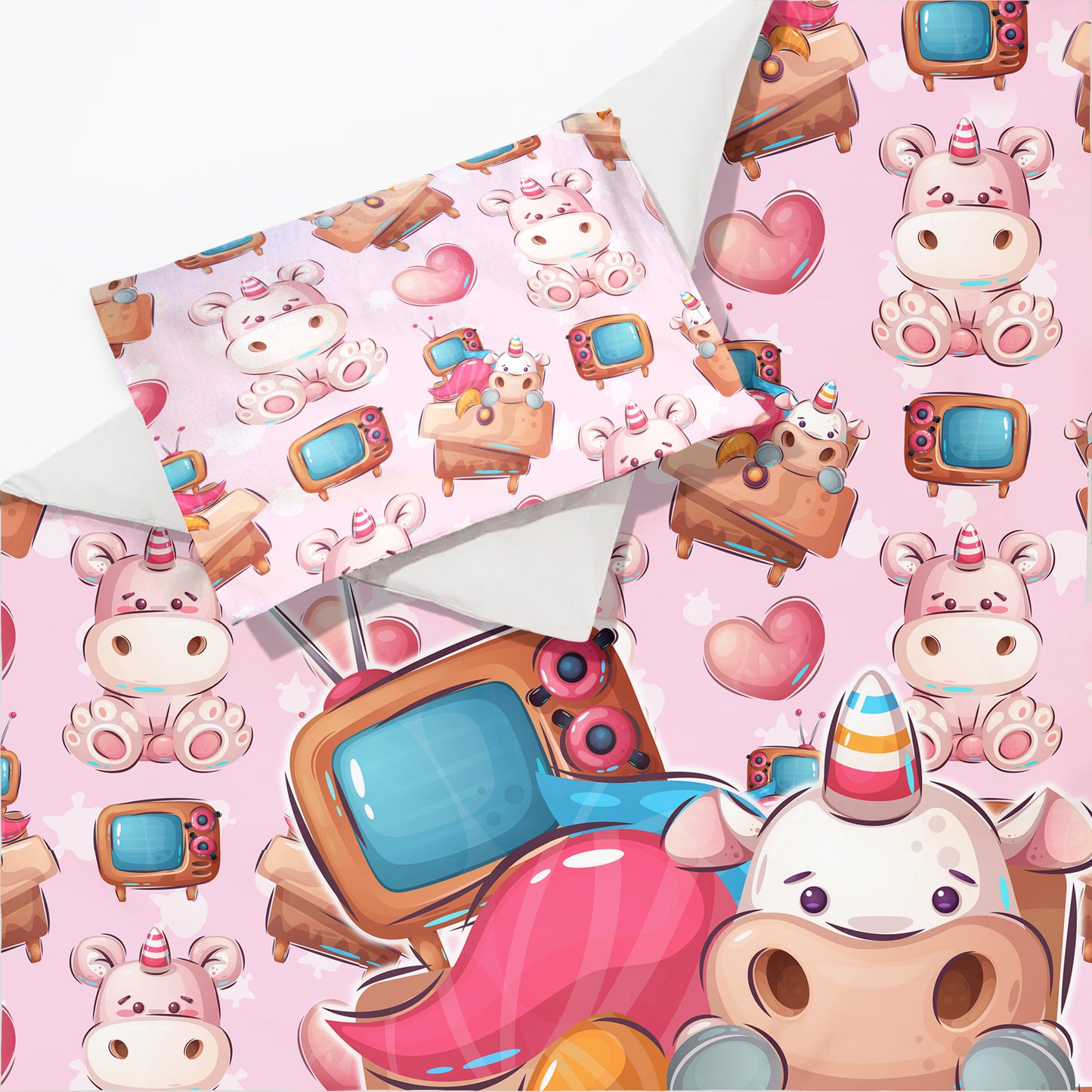 Unicorn Fun-Time Cot Set