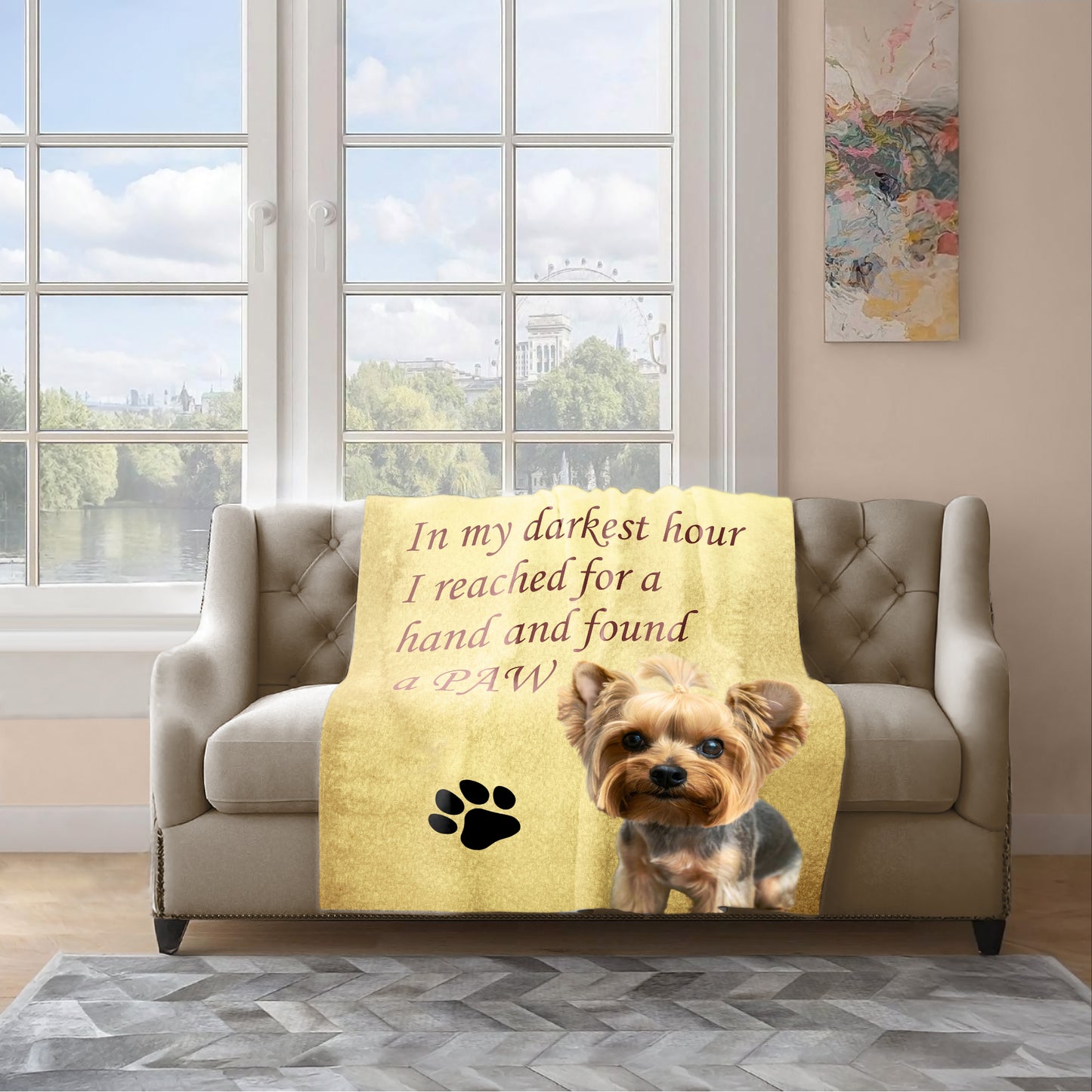 Unspoken Bonds Light Weight Fleece Blanket