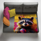 Urban Mischief Light Weight Fleece Blanket by Wikus Schalkwyk