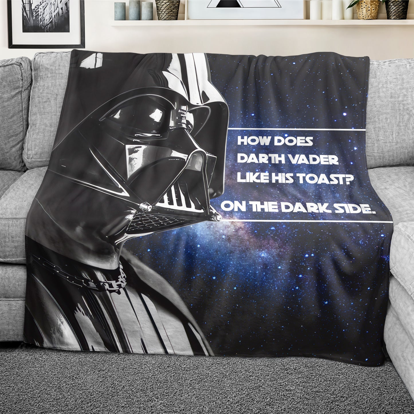 Vader’s Appetite Light Weight Fleece Blanket