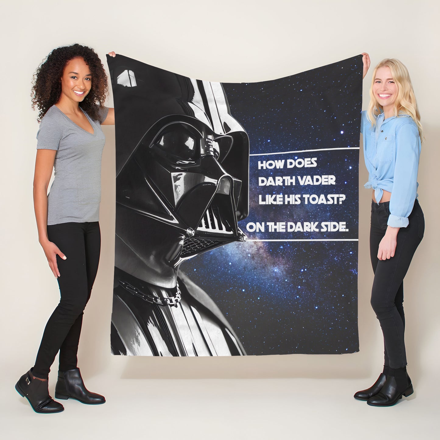 Vader’s Appetite Light Weight Fleece Blanket