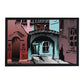 Vector Painted Houses Door Mat