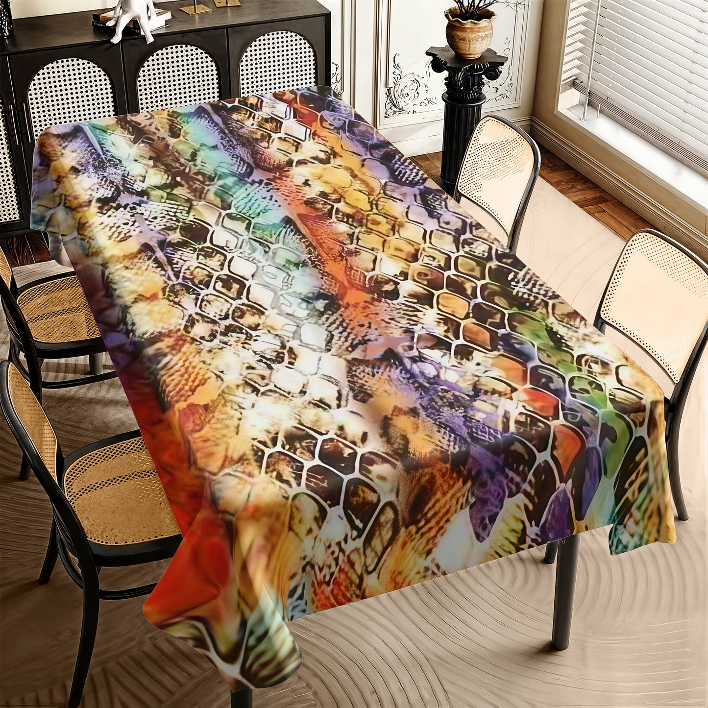 Veil Of Perception Rectangle Tablecloth
