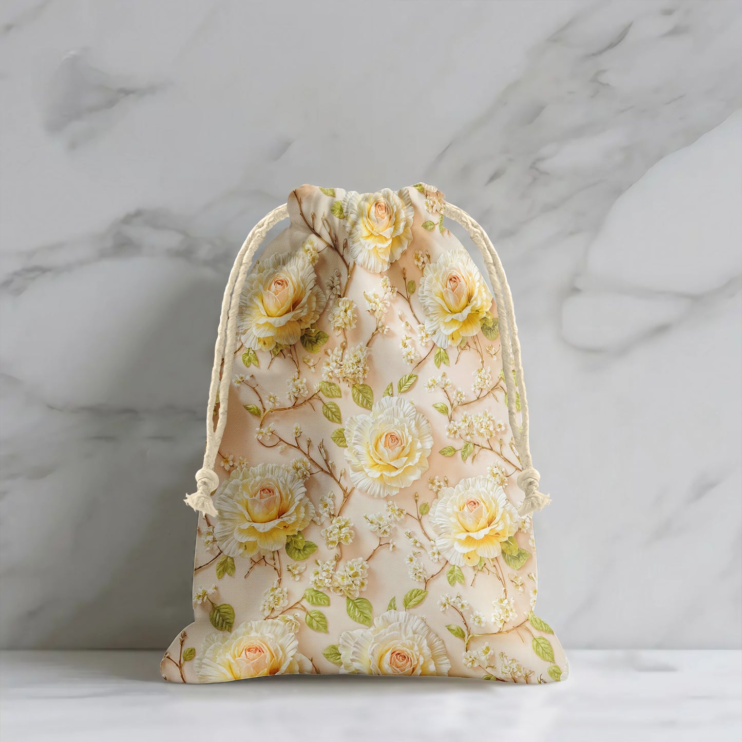 Veil of White Rose Gift Sack