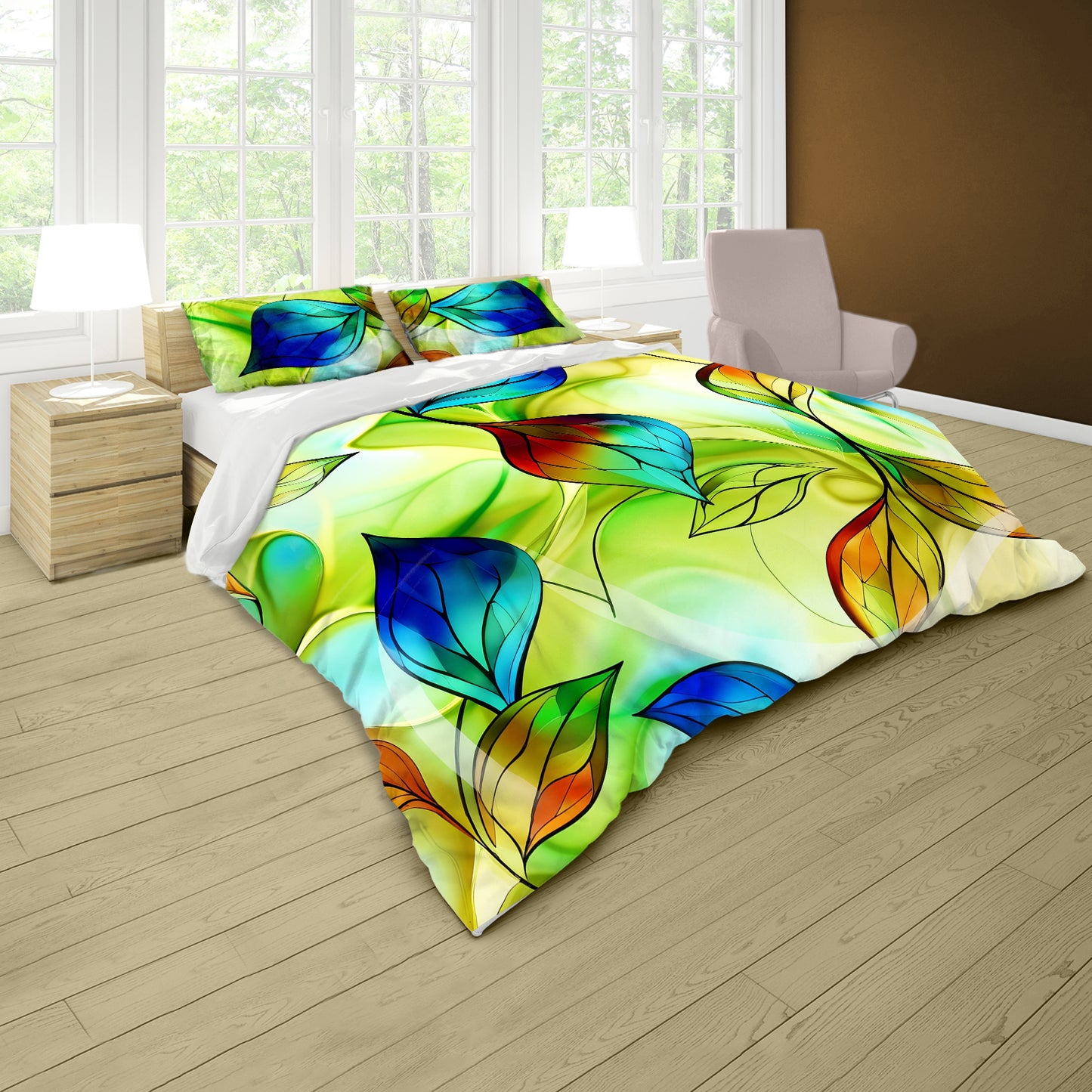 Veins of the Forest Duvet Cover Set