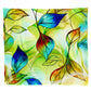 Veins of the Forest Light Weight Fleece Blanket