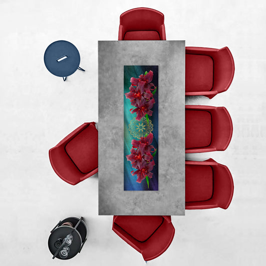Vibrant Crimson 160cm Table Runner