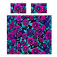 Vibrant Floral Flux Duvet Cover Set