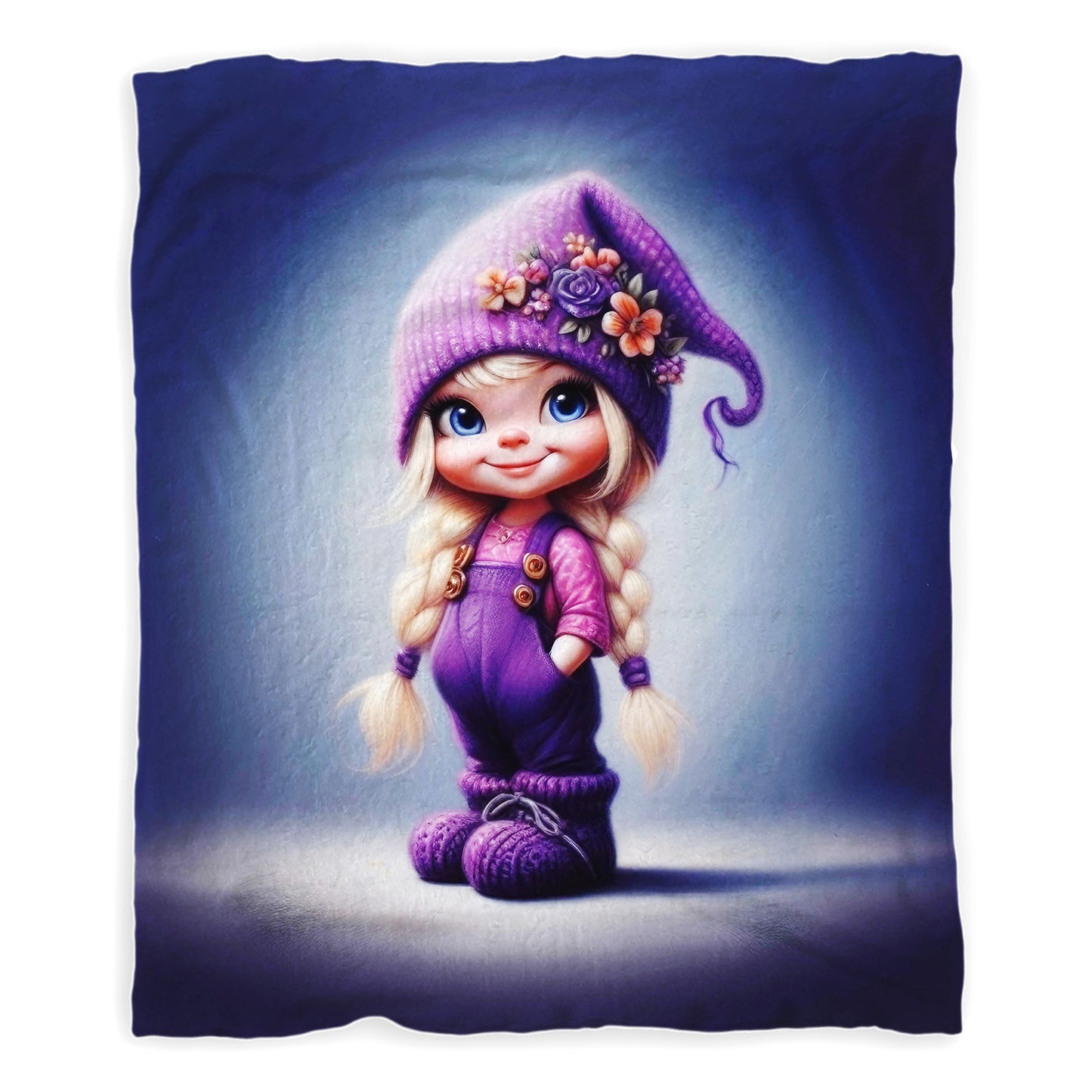 Victoria Toddler Fleece Blanket