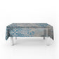 Victorian Blue Rectangle Tablecloth