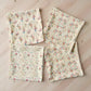Victorian Paper Floral Art Luxury Scatter Covers Set of 4