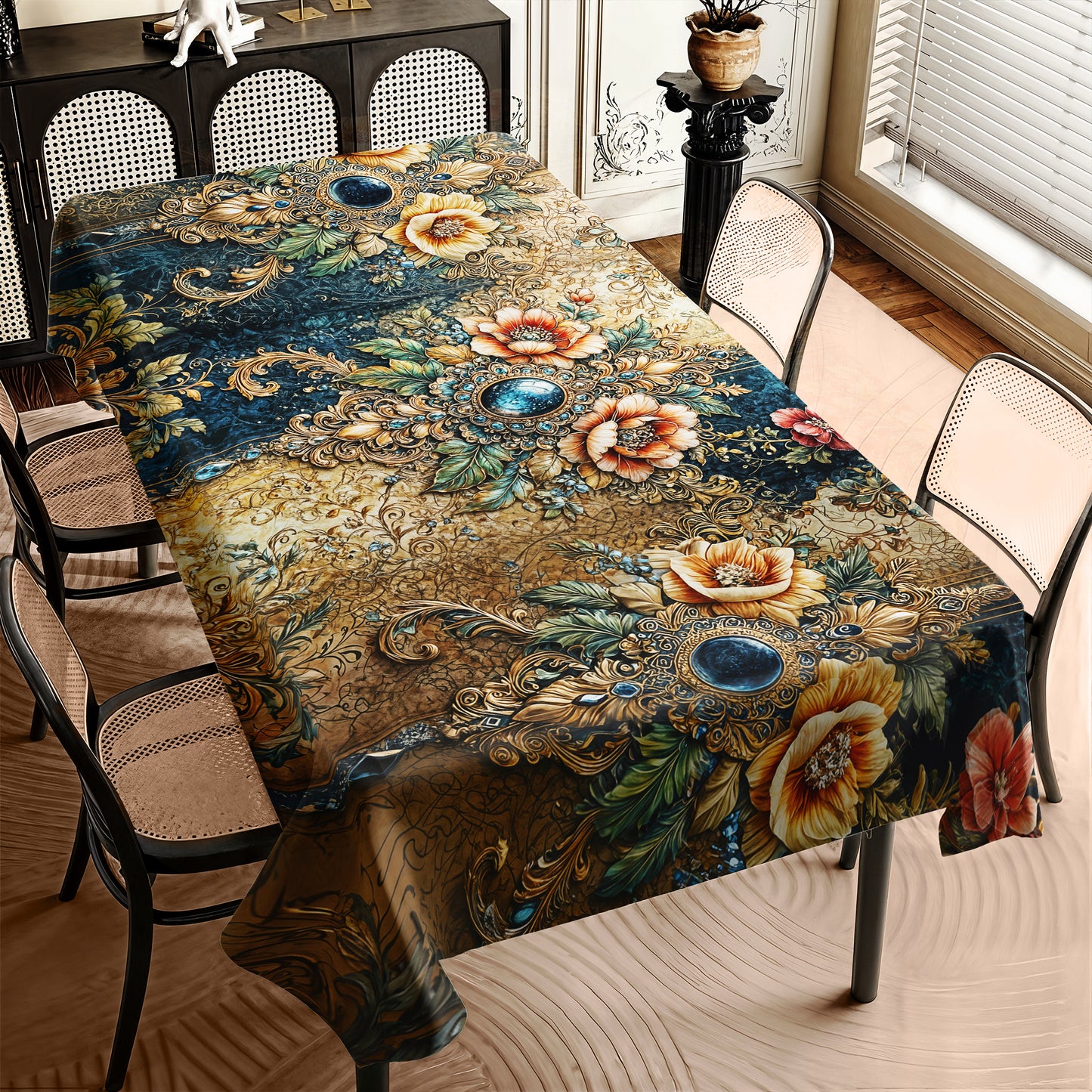 Victorian Beauty Rectangle Tablecloth