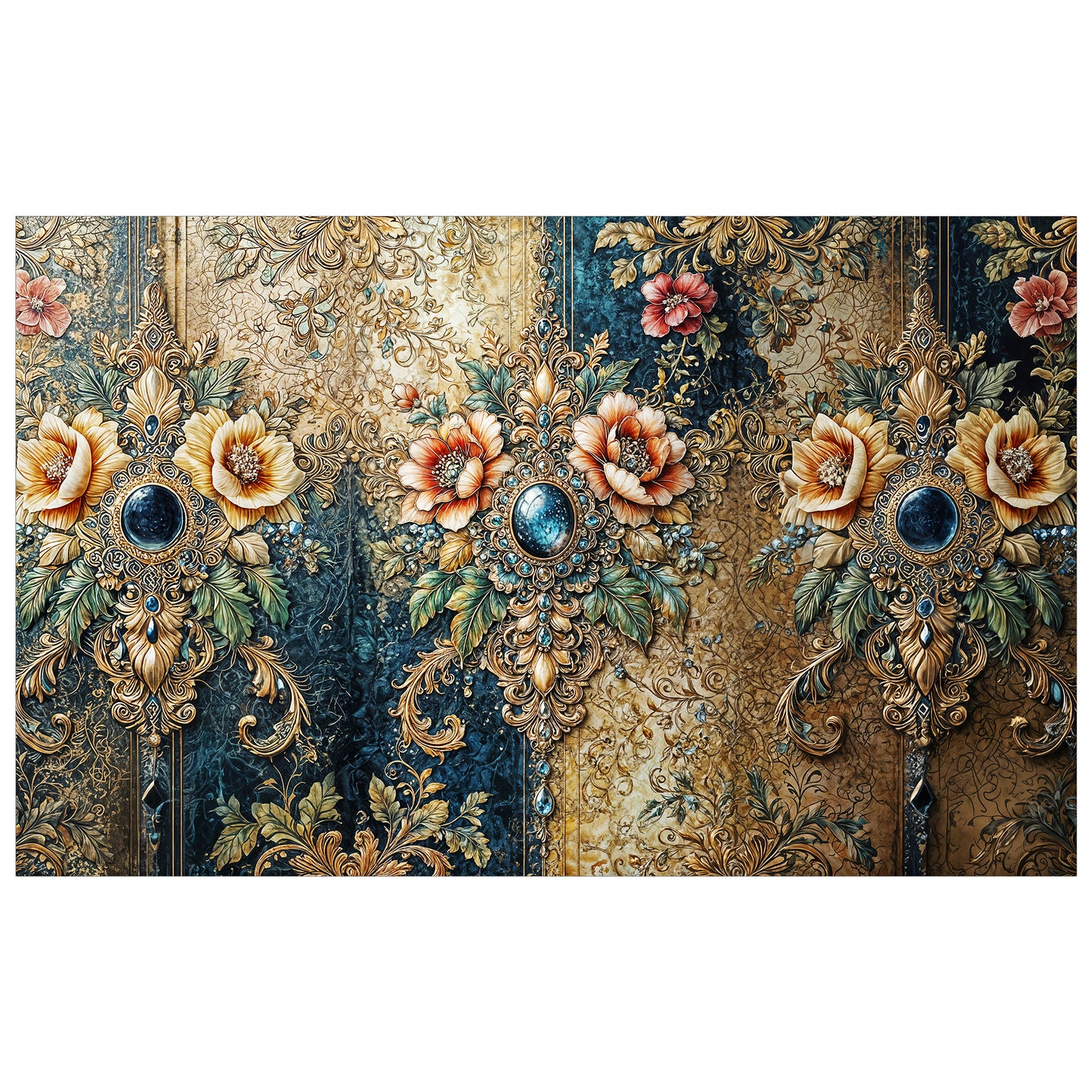 Victorian Beauty Rectangle Tablecloth