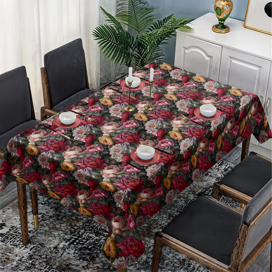 Victorian Bloom Rectangle Tablecloth