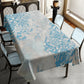 Victorian Blue Rectangle Tablecloth