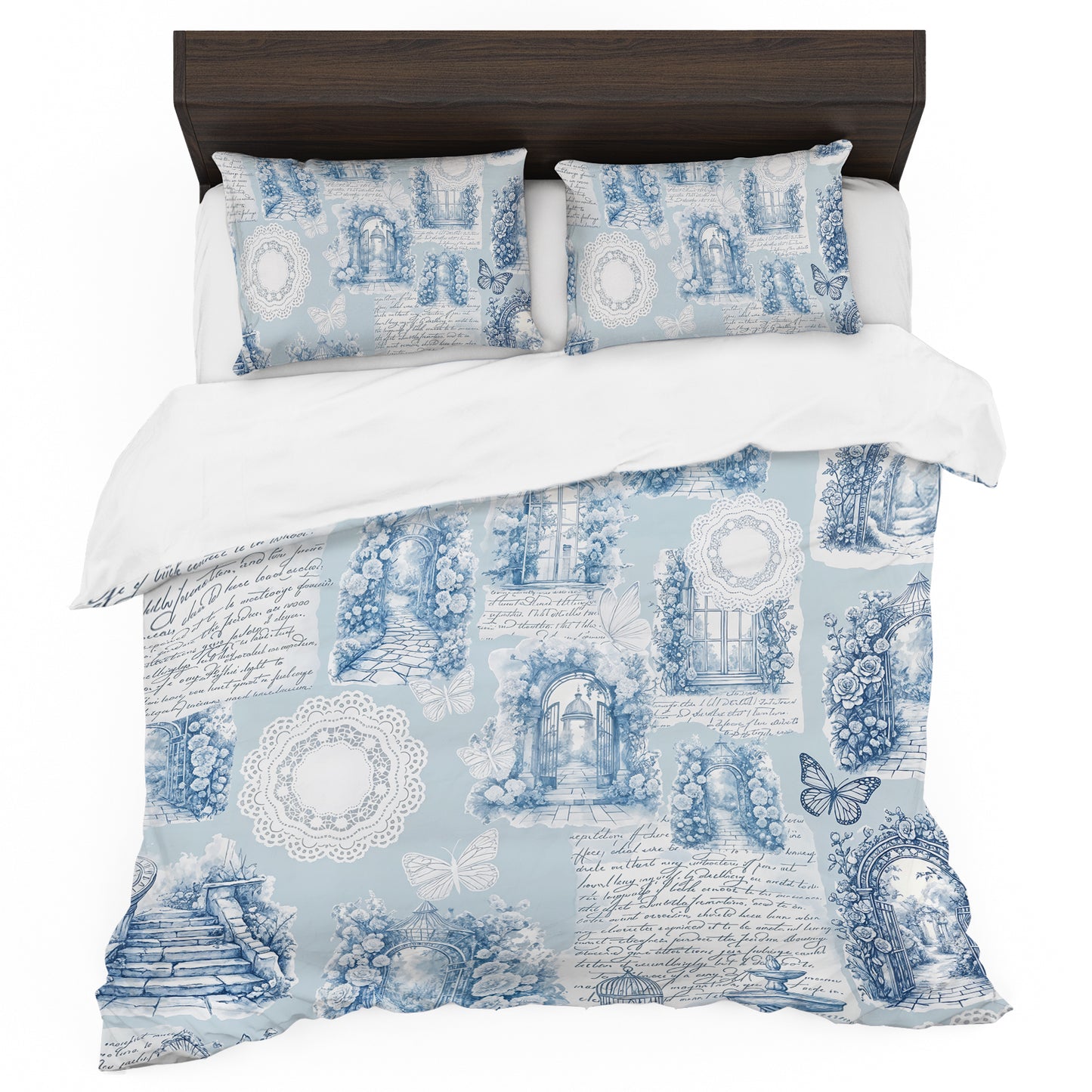 Victorian Decor Duvet Cover Set