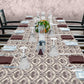 Victorian Elegance on Cream 3m Rectangle Tablecloth