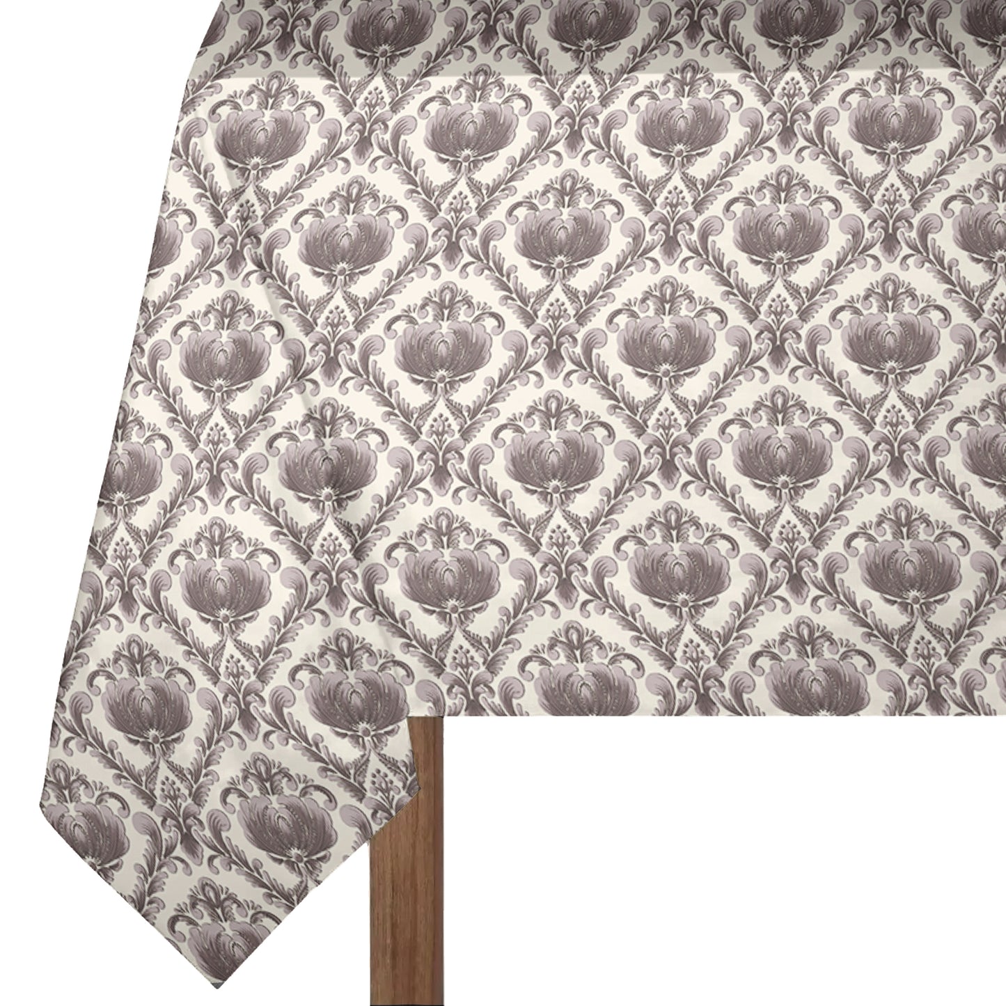 Victorian Elegance on Cream 3m Rectangle Tablecloth