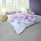 Victorian Purple Petals Duvet Cover Set