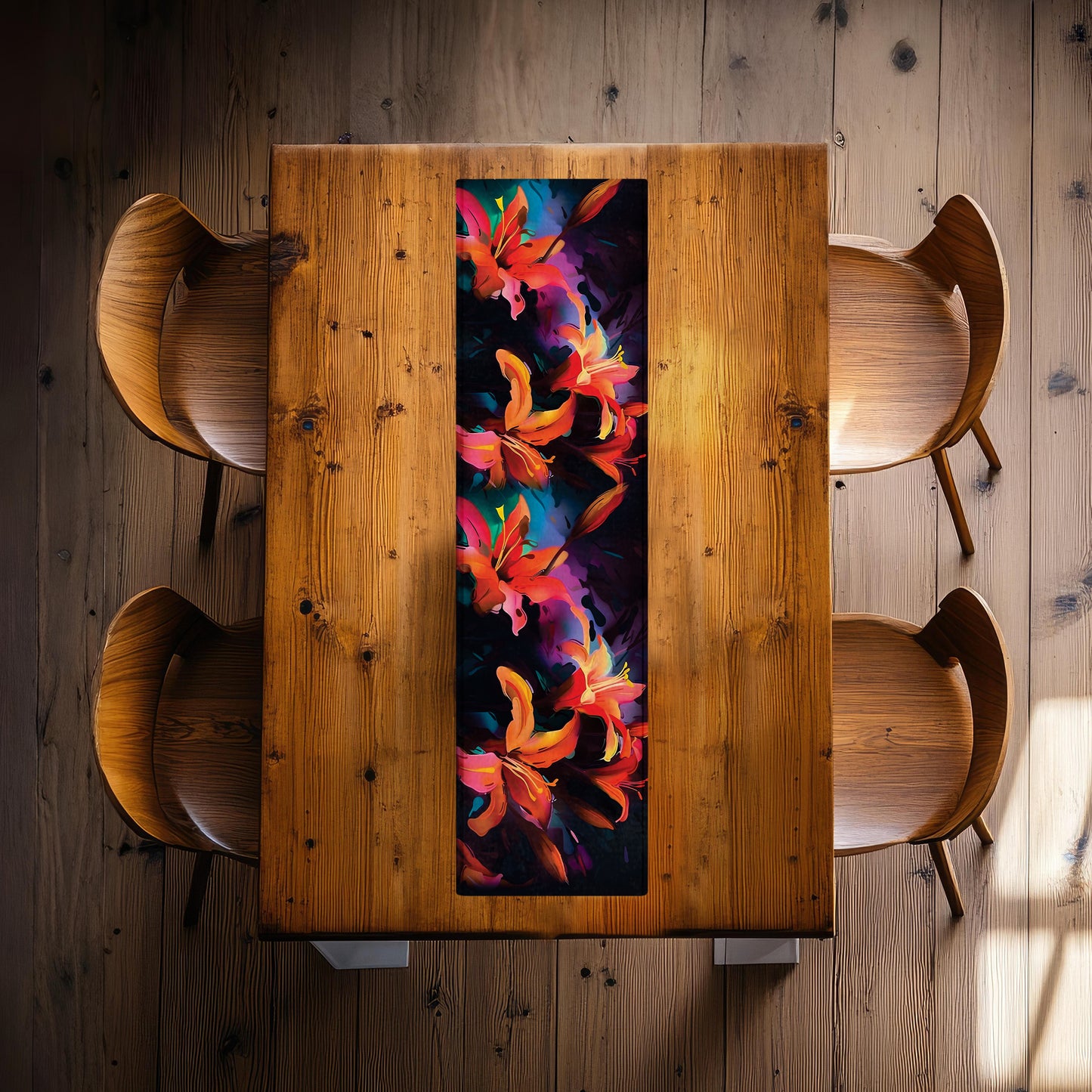 Victory Lilies 160cm Table Runner