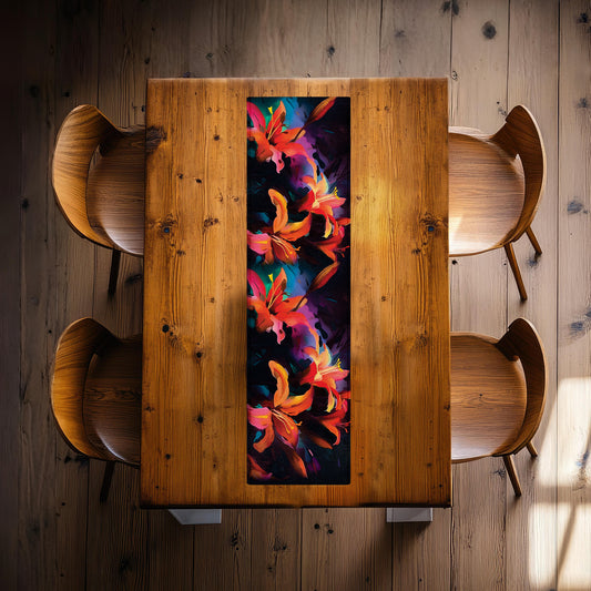 Victory Lilies 160cm Table Runner